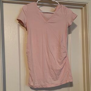 Light pink maternity top